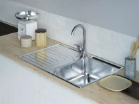 Комплект Мойка Omoikiri Sagami 79 + Смеситель Yamada BN нержавеющая сталь
