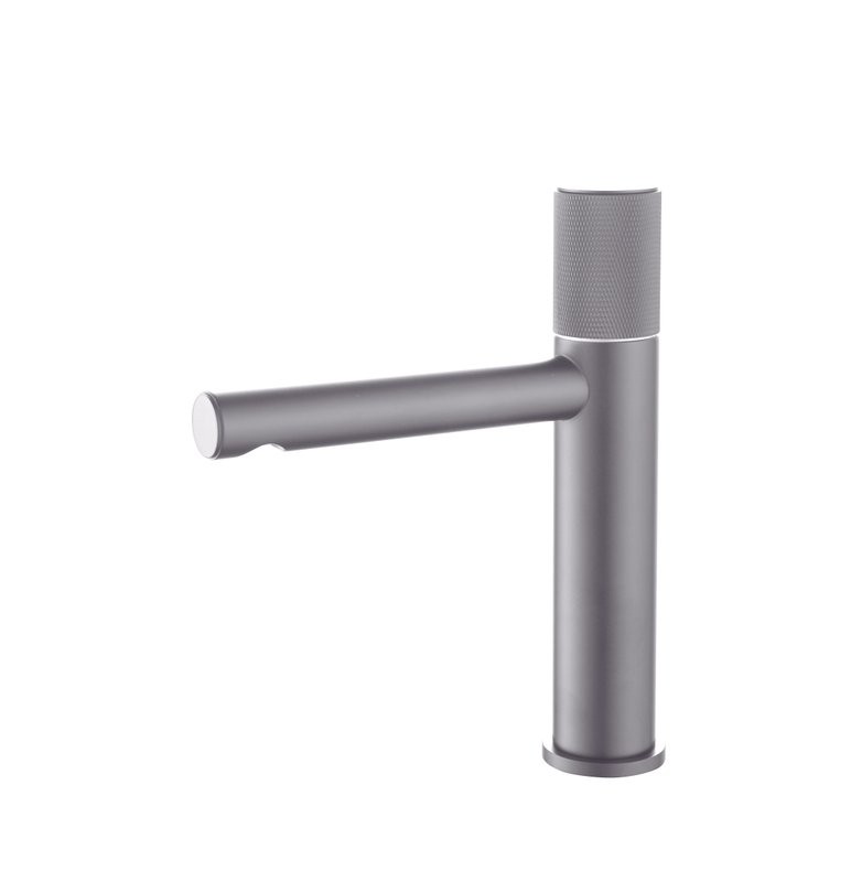 Смеситель для раковины Olive'S Mansa 36100MNGM оружейная сталь