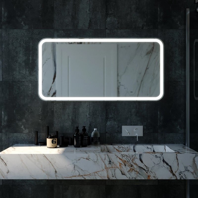 Зеркало Mixline Мальта 60 с подсветкой, бесконтактный выключатель