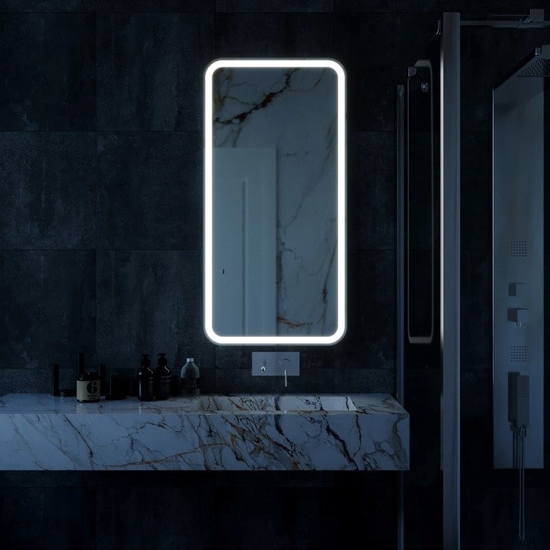 Зеркало Mixline Мальта 60 с подсветкой, бесконтактный выключатель