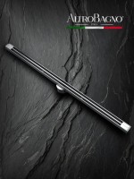 Душевой трап (лоток) AltroBagno Stella 071225 Ni (80) 80 см, решетка никель, с сифоном