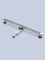 Душевой трап (лоток) AltroBagno Stella 071225 Ni (80) 80 см, решетка никель, с сифоном