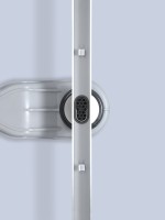 Душевой трап (лоток) AltroBagno Stella 071225 Ni (80) 80 см, решетка никель, с сифоном