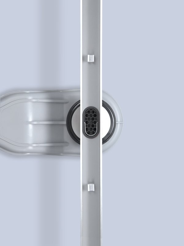 Душевой трап (лоток) AltroBagno Stella 071225 Ni (80) 80 см, решетка никель, с сифоном