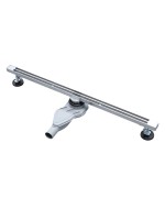 Душевой трап (лоток) AltroBagno Stella 071225 Ni (80) 80 см, решетка никель, с сифоном