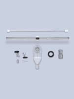 Душевой трап (лоток) AltroBagno Stella 071225 Ni (80) 80 см, решетка никель, с сифоном