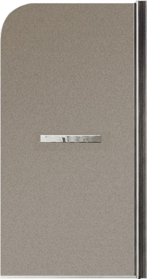 Шторка на ванну Maybahglass MGV-778-5 60x140, профиль матовый хром, стекло матовая бронза