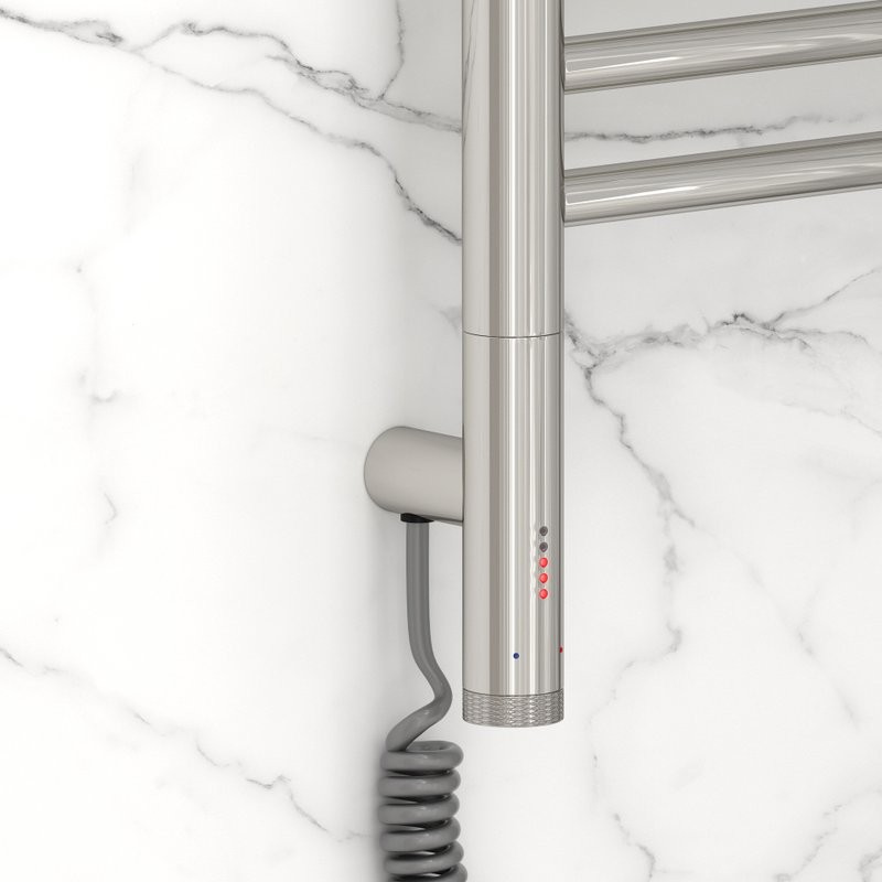 Полотенцесушитель электрический Сунержа Богема 3.1 00-6004-1030 110x35 см, подключение слева, без покрытия, лесенка