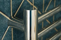 Полотенцесушитель электрический Сунержа Богема 3.1 00-6004-1030 110x35 см, подключение слева, без покрытия, лесенка