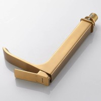 Смеситель для раковины высокий Shevanik S4011G, золотой сатин Смеситель для раковины высокий Shevanik S4011G, золотой сатин