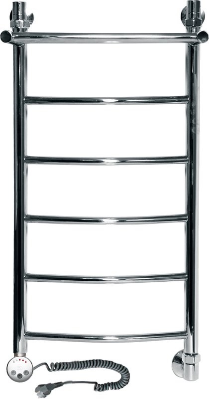 Полотенцесушитель электрический Ника Arc ЛД ВП 80/40 лев с полкой