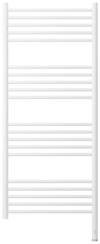 Полотенцесушитель электрический Сунержа Богема 3.1 30-6005-1250 130x55 см, подключение справа, матовый белый, лесенка