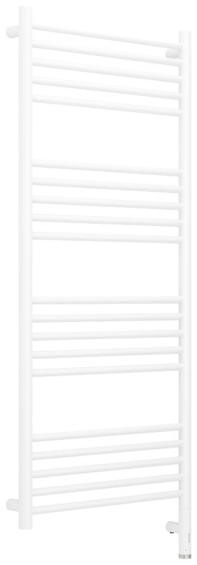 Полотенцесушитель электрический Сунержа Богема 3.1 30-6005-1250 130x55 см, подключение справа, матовый белый, лесенка
