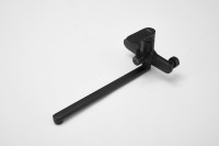 Смеситель с длинным изливом для ванны BELZ B713 B22713-7 черный