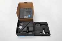 Смеситель с длинным изливом для ванны BELZ B713 B22713-7 черный