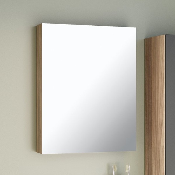 Зеркало-шкаф Runo Лада 50 серый дуб