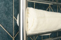 Полотенцесушитель электрический Сунержа Богема 3.1 00-6005-6030 70x35 см, подключение справа, без покрытия, лесенка