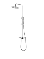 Душевая стойка SantiLine SL-9006 хром