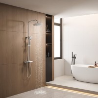 Душевая стойка SantiLine SL-9006 хром