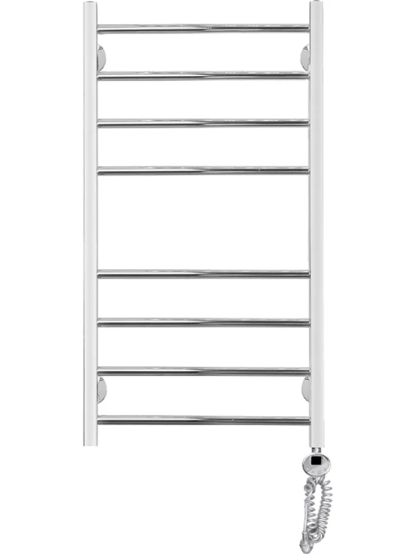 Полотенцесушитель электрический Domoterm Куба П8 40x80 ER, хром, R