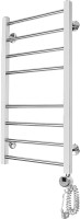 Полотенцесушитель электрический Domoterm Куба П8 40x80 ER, хром, R