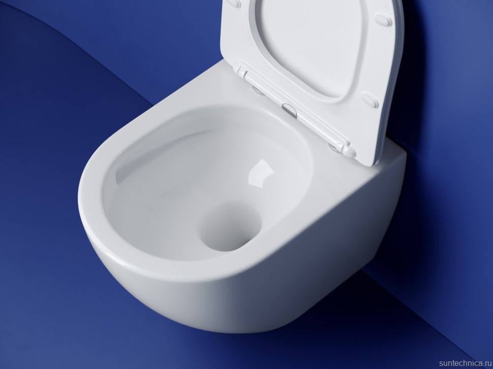 Комплект Унитаз подвесной Ceramicanova Metropol CN4002T безободковый + Инсталляция EWRIKA ProLT 0026-2020 + Кнопка 0041 хром