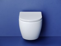 Комплект Унитаз подвесной Ceramicanova Metropol CN4002T безободковый + Инсталляция EWRIKA ProLT 0026-2020 + Кнопка 0041 хром
