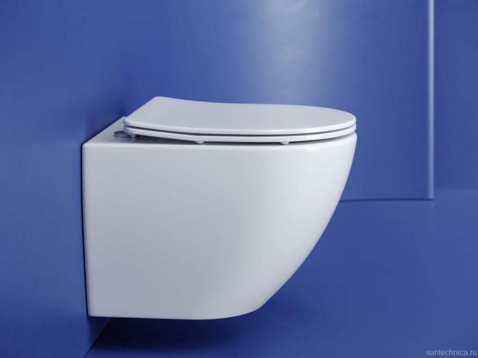 Комплект Унитаз подвесной Ceramicanova Metropol CN4002T безободковый + Инсталляция EWRIKA ProLT 0026-2020 + Кнопка 0041 хром