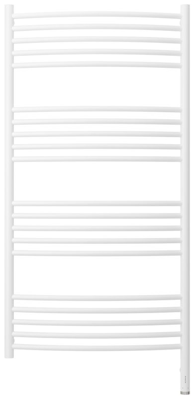 Полотенцесушитель электрический Сунержа Богема 3.1 30-6003-1260 130x65 см, подключение справа, матовый белый, лесенка
