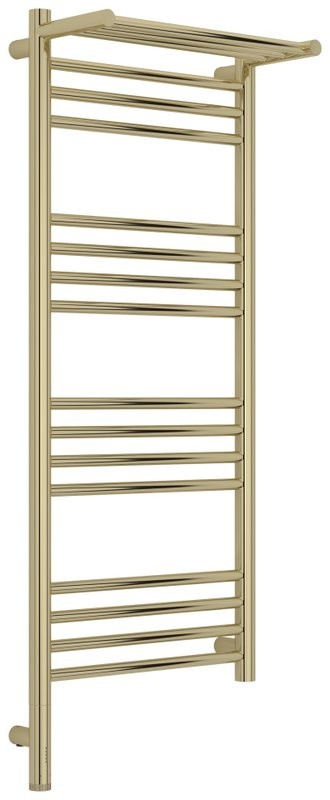 Полотенцесушитель электрический Сунержа Богема 3.1 020-6006-1040 110x45 см, подключение слева, шампань, лесенка, с полкой