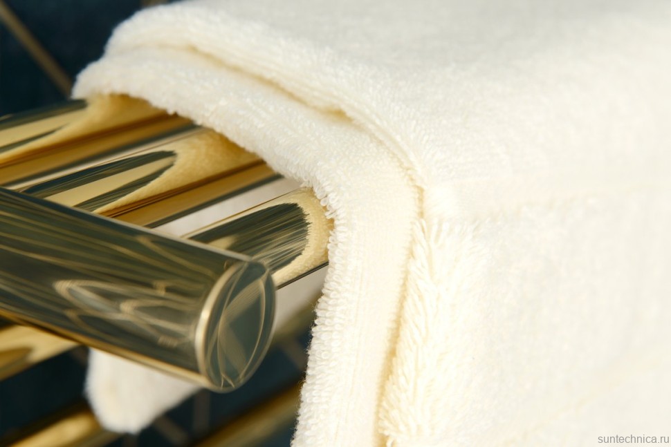 Полотенцесушитель электрический Сунержа Богема 3.1 020-6006-1040 110x45 см, подключение слева, шампань, лесенка, с полкой