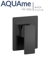 Смеситель встраиваемый AQUAme Savona черный AQM8807MB