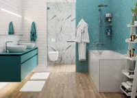 Акриловая ванна Vagnerplast Kasandra 165x70 см, пристенная, белая, на ножках