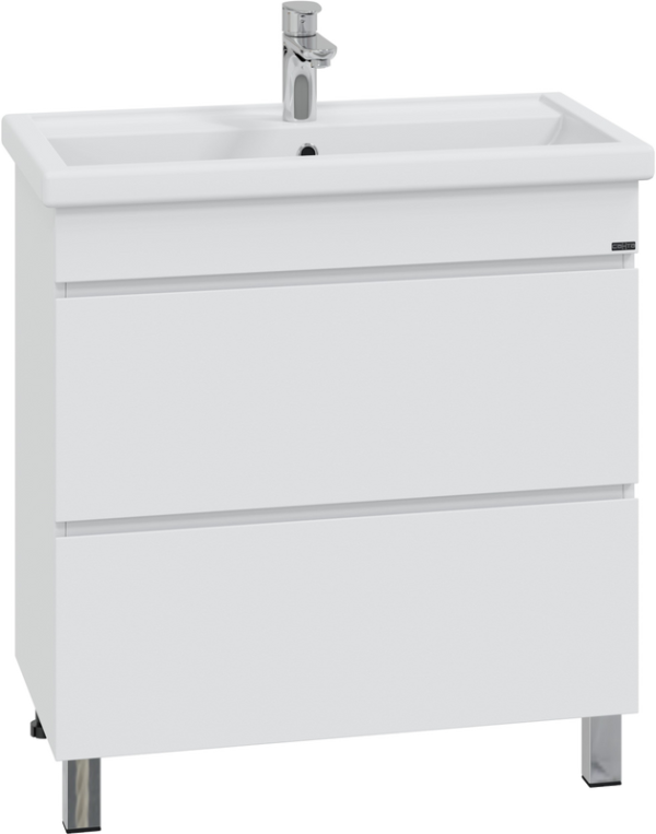 Тумба под раковину СаНта Марс 80 напольная, с ящиками