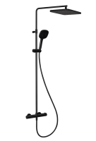 Душевая стойка Splendy Relax S RS208XTP36S3BM черная матовая