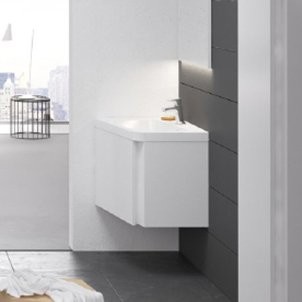 Тумба с раковиной Ravak 10° SD 10° 65 белая L