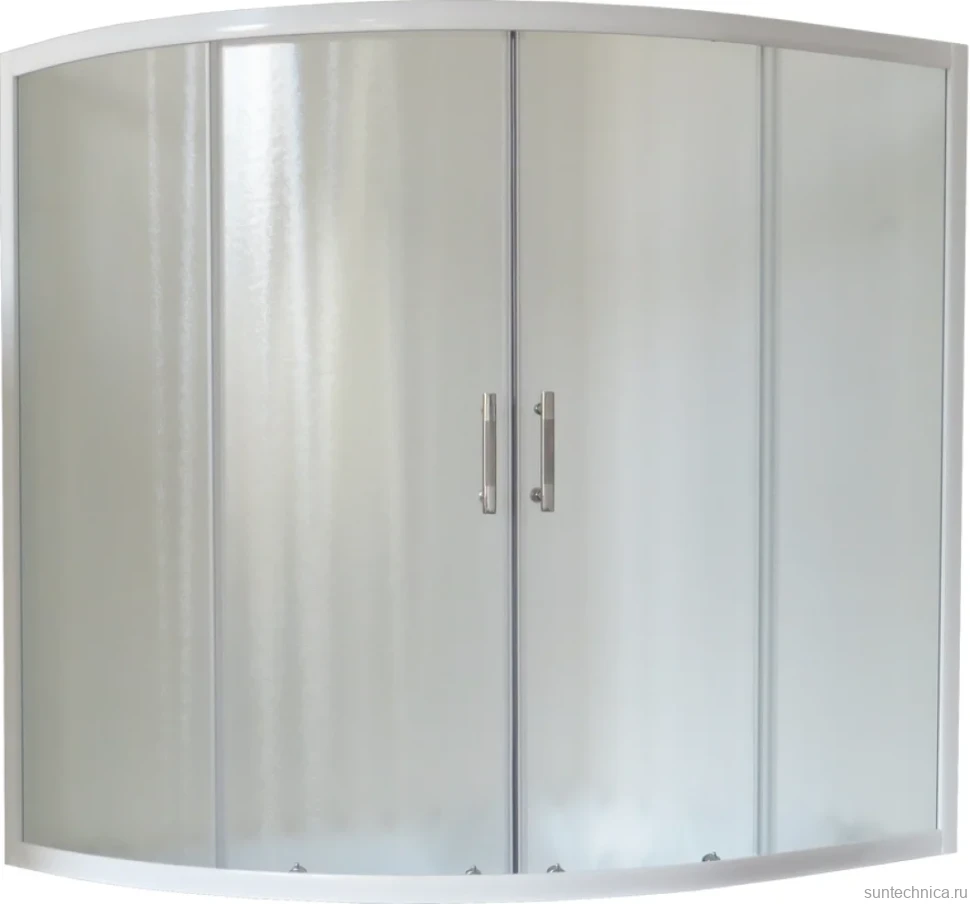 Шторка на ванну Royal Bath Alpine RB160ALP-C, 160 см матовое стекло
