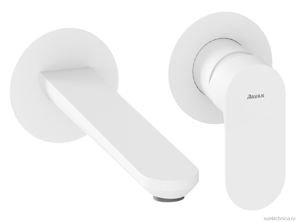 Смеситель для раковины Ravak Eleganta EL 019.10WV.O1 белый вельвет