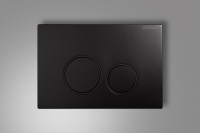 Кнопка смыва для унитаза CHARUS Spazio FP.330.DW.02 пластик, цвет матовый черный