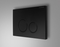 Кнопка смыва для унитаза CHARUS Spazio FP.330.DW.02 пластик, цвет матовый черный