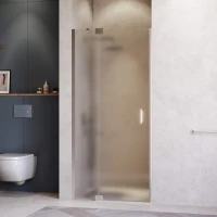 Душевая дверь в нишу RGW Hotel HO-014 1400х2000 профиль хром, стекло матовое