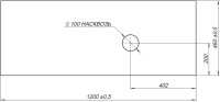 Тумба с раковиной Allen Brau Infinity 120 R подвесная, белый матовый, столешница графит структ