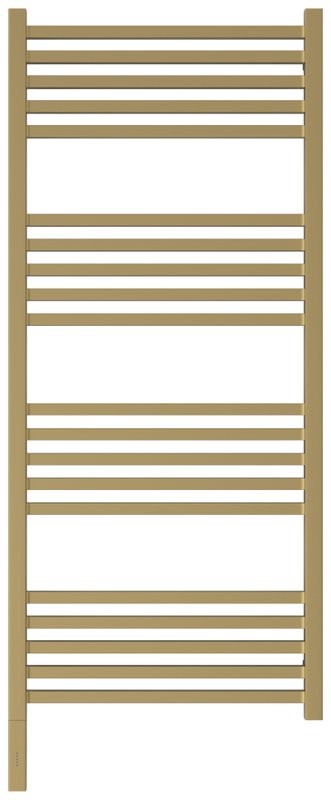 Полотенцесушитель электрический Сунержа Модус 3.1 32-5900-1250 130x55 см, подключение слева, золотой шелк, лесенка