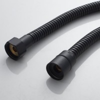 Душевая система / Тропический душ со смесителем встраиваемая Shevanik S9935H, черный