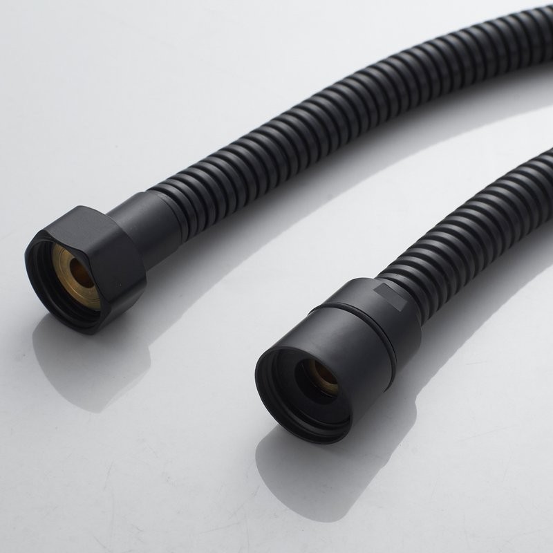 Душевая система / Тропический душ со смесителем встраиваемая Shevanik S9935H, черный