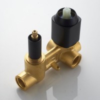 Душевая система / Тропический душ со смесителем встраиваемая Shevanik S9935H, черный