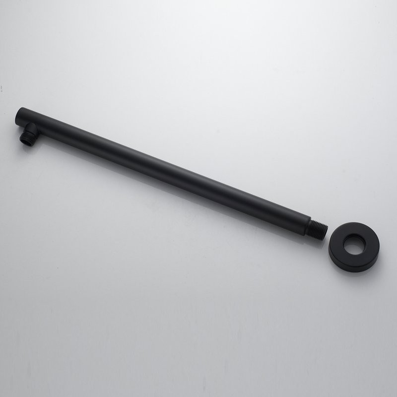 Душевая система / Тропический душ со смесителем встраиваемая Shevanik S9935H, черный