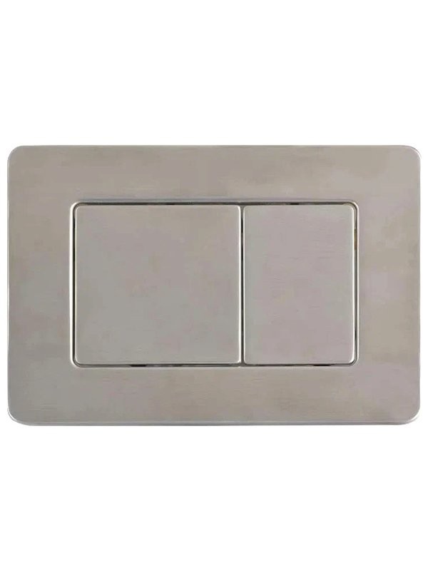 Кнопка смыва для унитаза AltroBagno Beni aggiuntivi AltroBagnoPFP0281Ni нержавеющая сталь, цвет никель