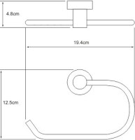 Полотенцедержатель Wasserkraft Donau K-9460