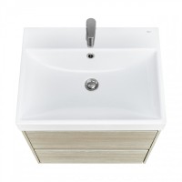 Мебель для ванной комнаты Roca Ona 60 светлый дуб, раковина ZRU9307561